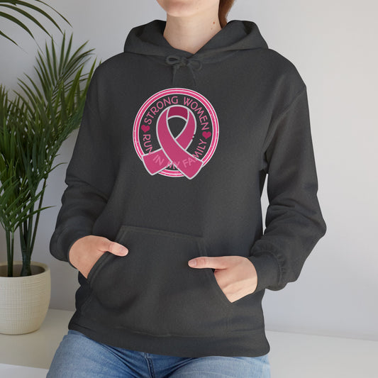 Strong Women Run In My Family Heavy Blend™ Hooded Sweatshirt