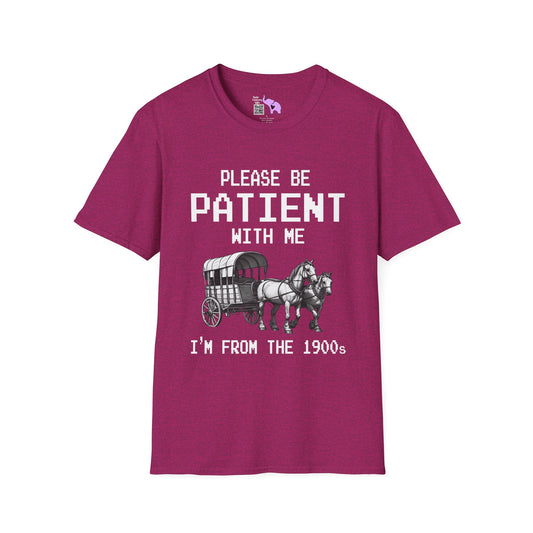 Please Be Patient With Me I'm From The 1900's (Pixelated) Adult T-shirt