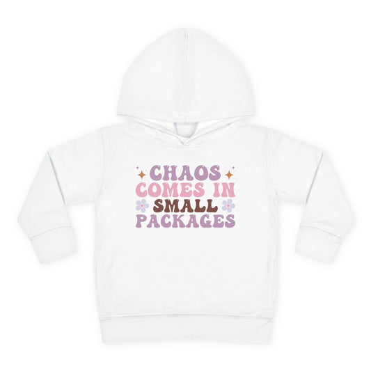 Chaos Comes In Small Packages Toddler Hoodie