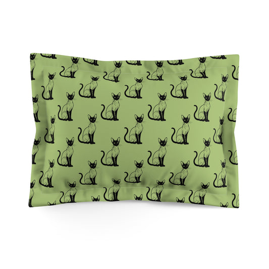 Siamese Charm – Sage Garden Pillow Sham