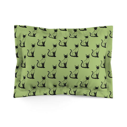 Siamese Charm – Sage Garden Pillow Sham