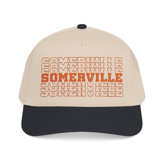 Somerville (Stacked) Mid Profile Baseball Cap