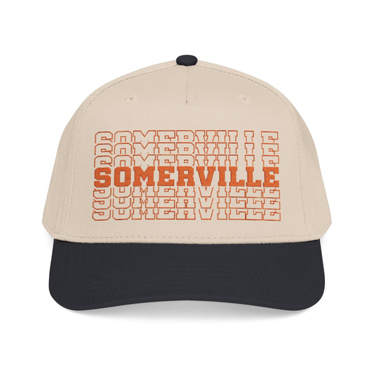 Somerville (Stacked) Mid Profile Baseball Cap