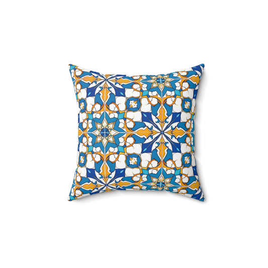 Talavera Sunburst Throw Pillow