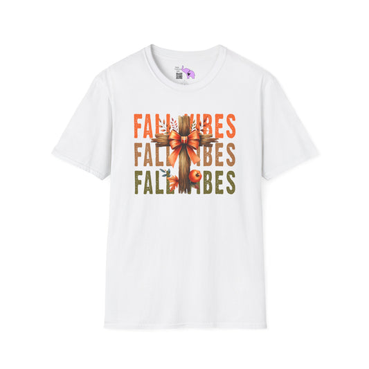 Fall Vibes (Cross) Adult T-shirt