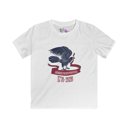 Semiquincentennial 1776-2026 Youth Softstyle Tee