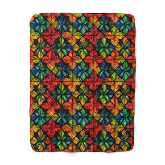 Kinara Radiance Sherpa Fleece Blanket