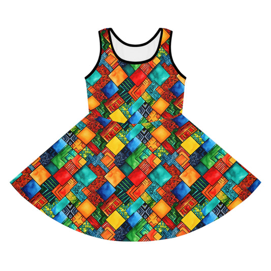 Heritage Pulse Girls' Sleeveless Sundress