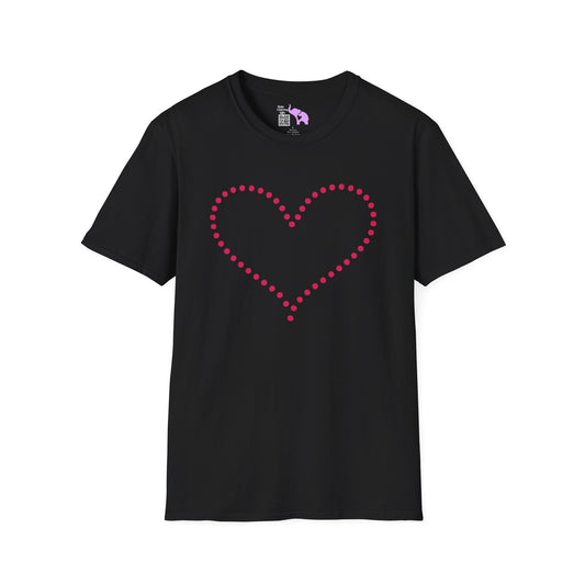 Heart 3 Adult T-shirt