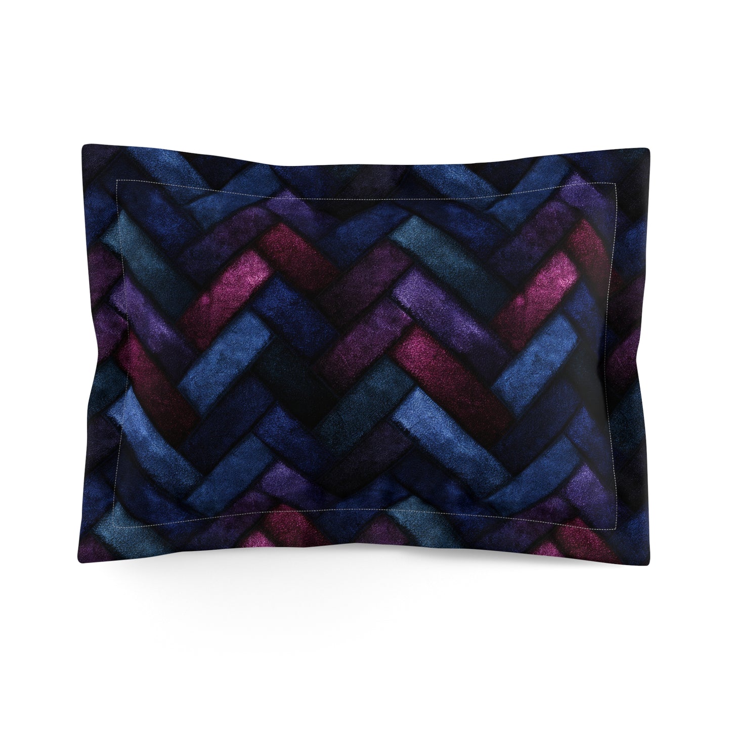 Velvet Angles Print Basic Bedding Set