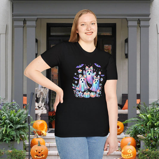 Haunted in Pastels Adult T-shirt