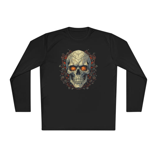 Creepy Bones 9 Adult Long Sleeve Tee