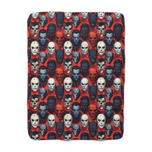 Nightmare Squad Sherpa Fleece Blanket