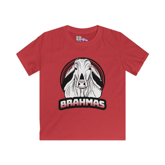 Brahmas Circle Youth Softstyle Tee