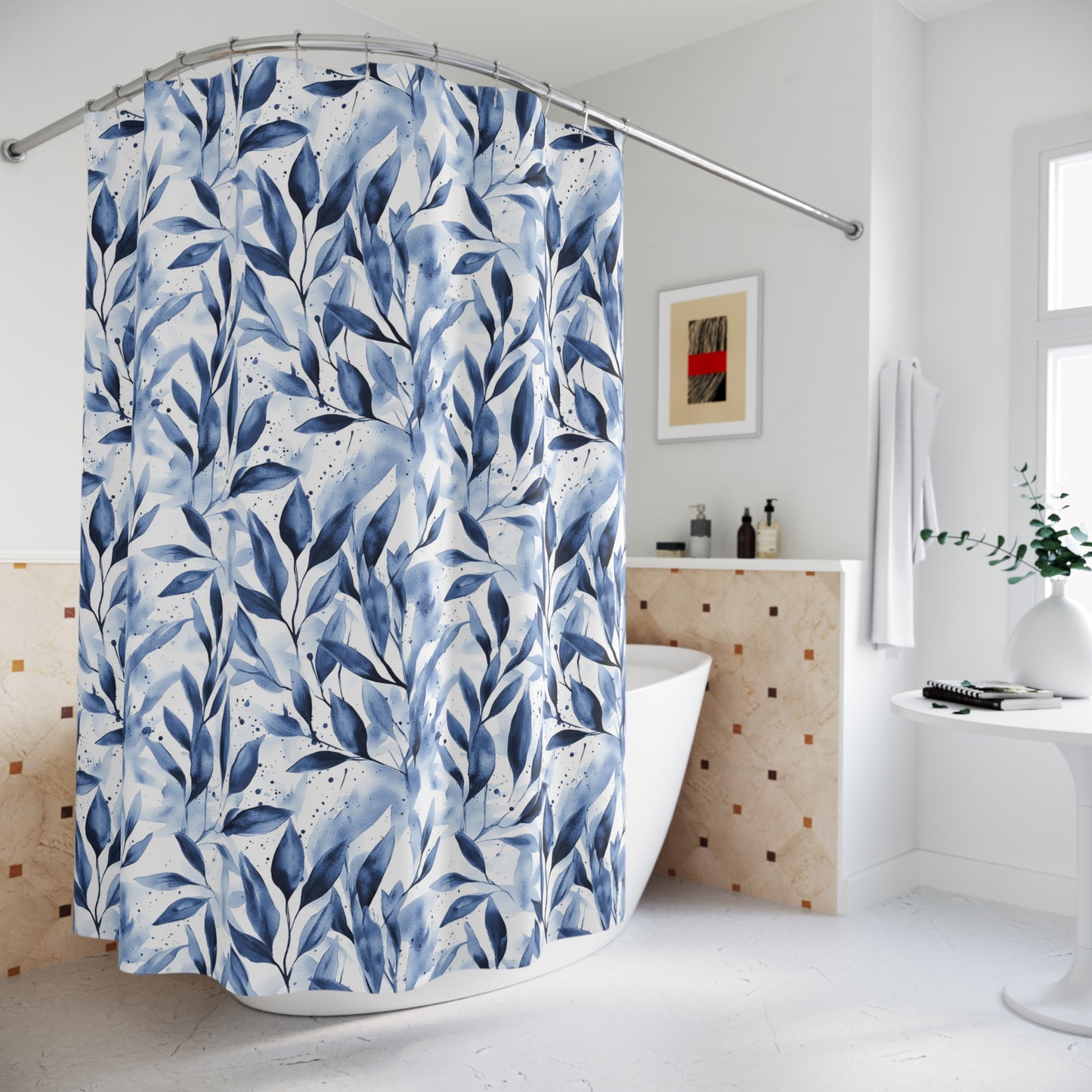 Blue Breeze Shower Curtain