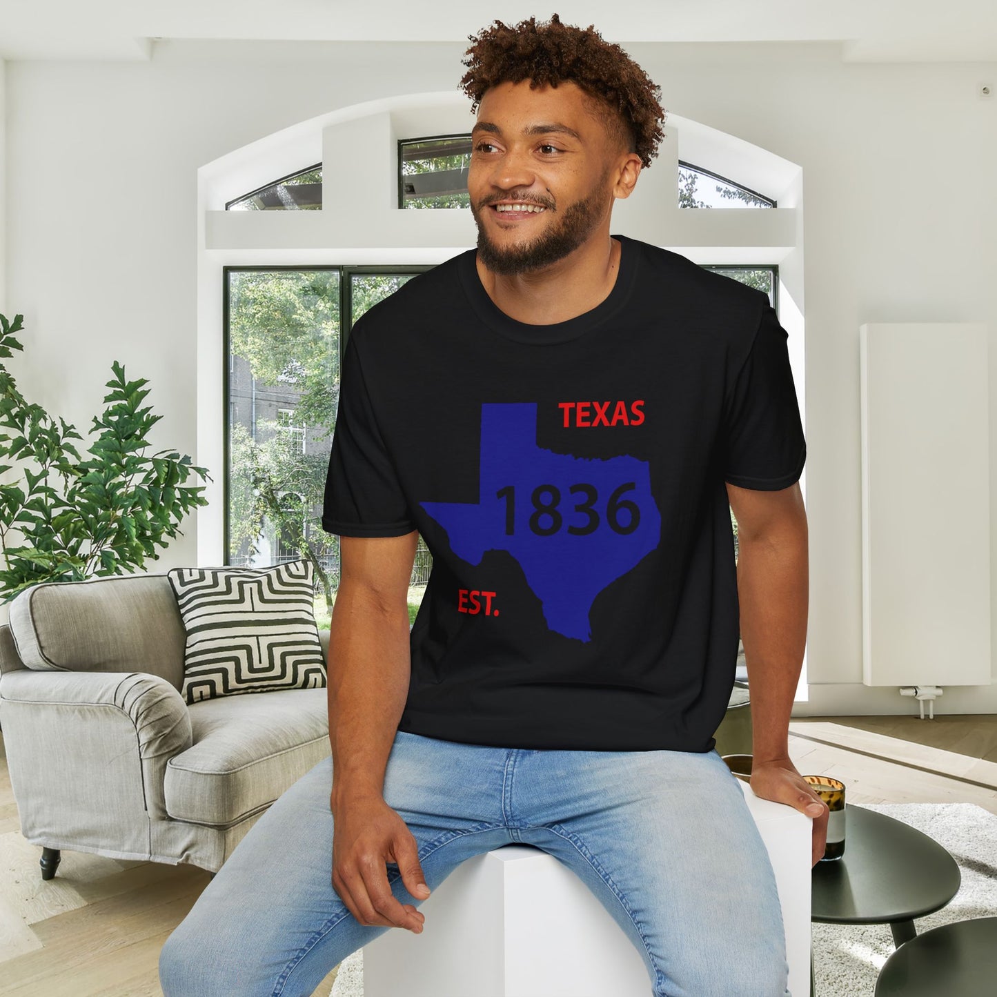 Texas Est. 1836 Adult T-shirt