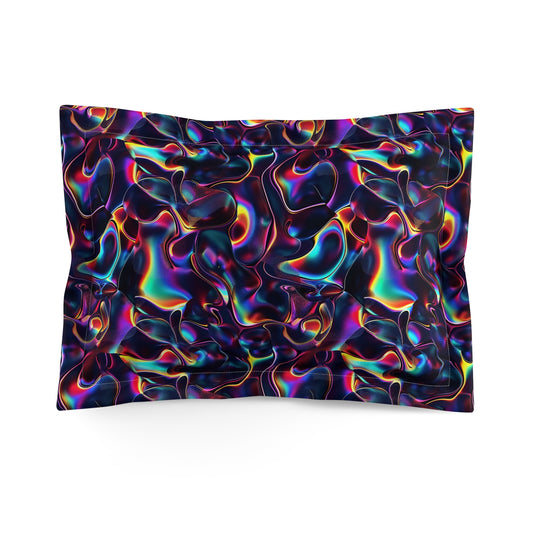 Holographic Mirage Microfiber Pillow Sham