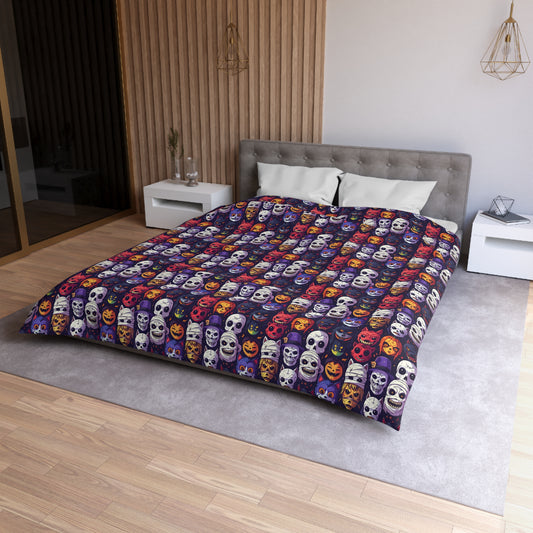 Monster Mash Up Microfiber Duvet Cover
