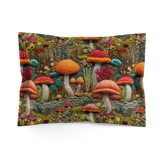 Enchanted Caps Microfiber Pillow Sham