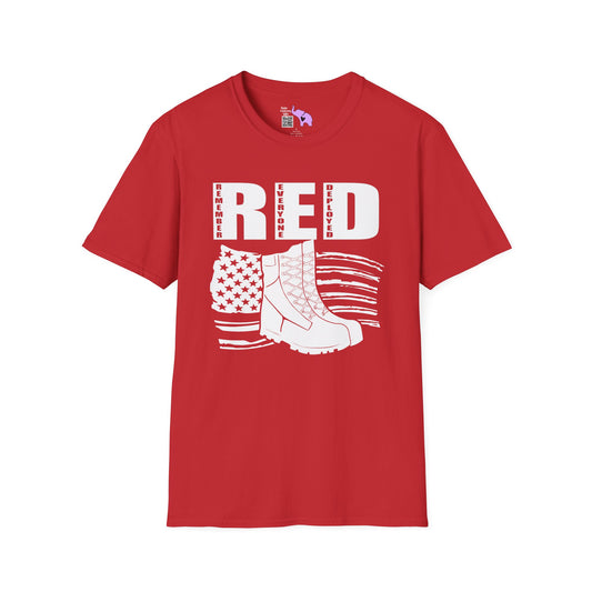 RED Friday (Boots) Adult T-Shirt