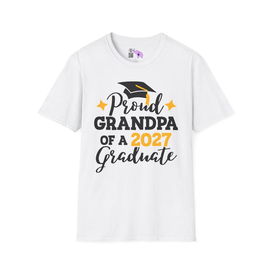 Proud Grandpa of a 2027 Graduate Adult T-shirt