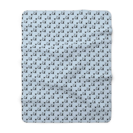 Siamese Charm – Ocean Breeze Fleece Blanket