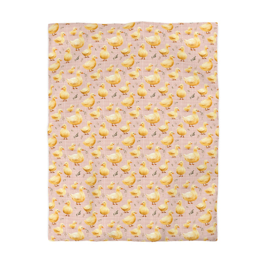 Ducky Daydream Microfiber Duvet Cover