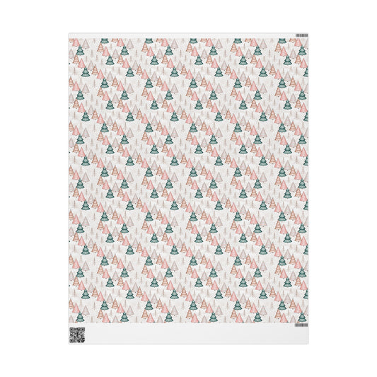 Merry Pines Wrapping Paper