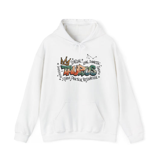 Taurus Street Art Heavy Blend™ Hooded Sweatshirt