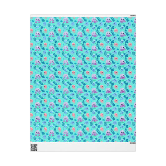 Jellyfish Daydreams Wrapping Paper