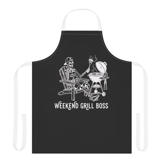 Weekend Grill Boss (Dad Skeleton) Apron