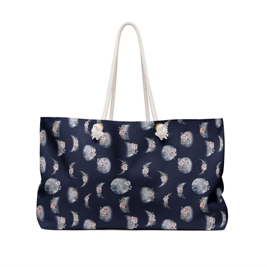 Lunar Garden Weekender Bag