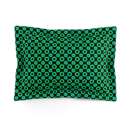 Clover Bloom Burst Pillow Sham