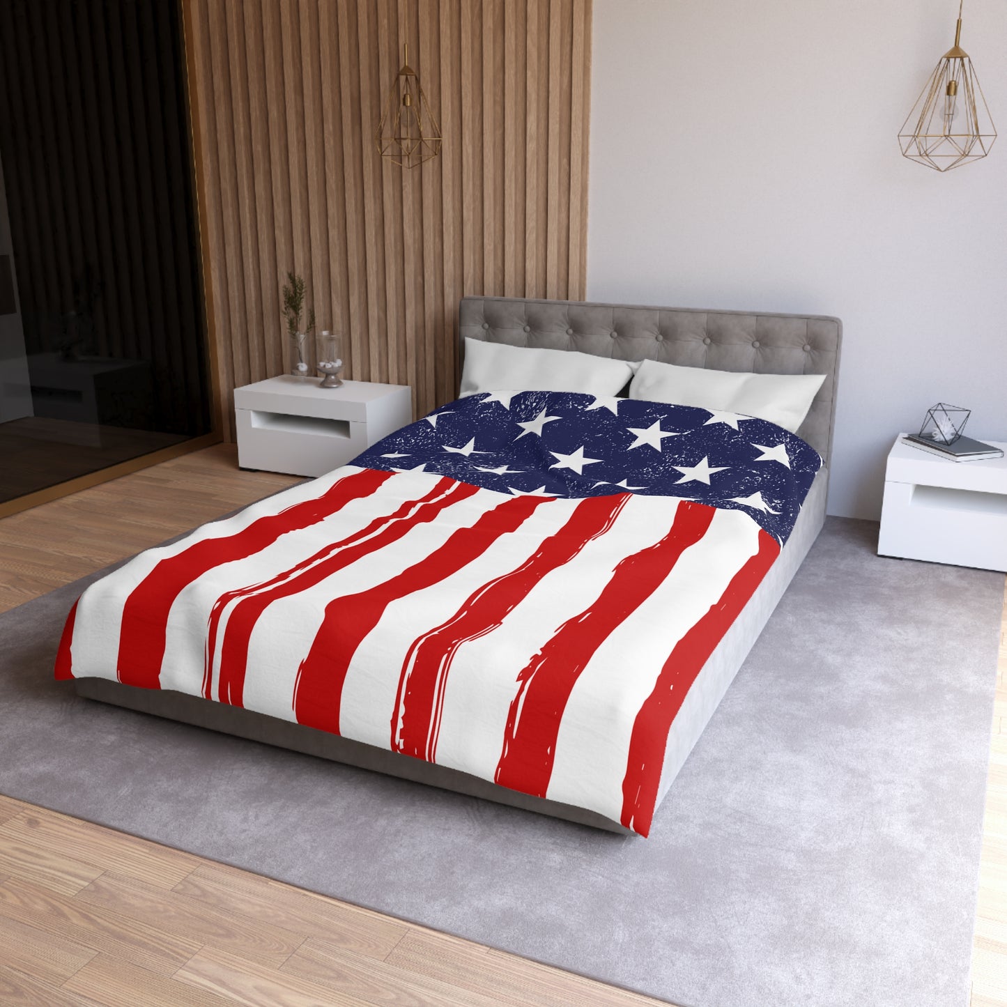 Ol' Glory Microfiber Duvet Cover