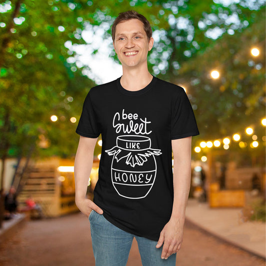 Bee Sweet Like Honey Adult T-shirt