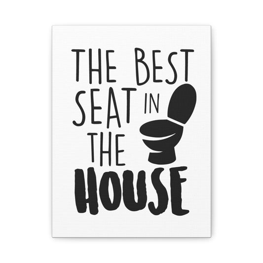 The Best Seat In The House Canvas Art