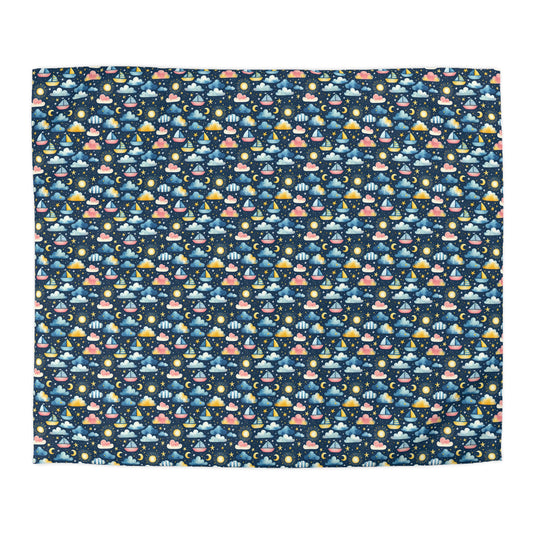 Night Sail Dreams Microfiber Duvet Cover