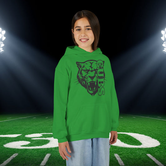 Brenham Cubs Mascot Youth Heavy Blend Hoodie