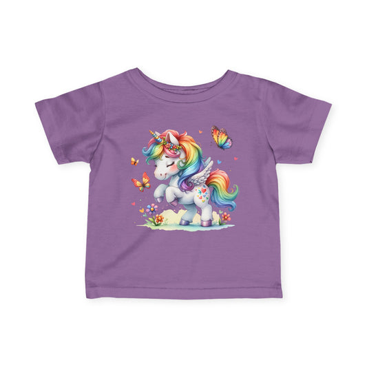 Rainbow Unicorn Infant Soft T-Shirt