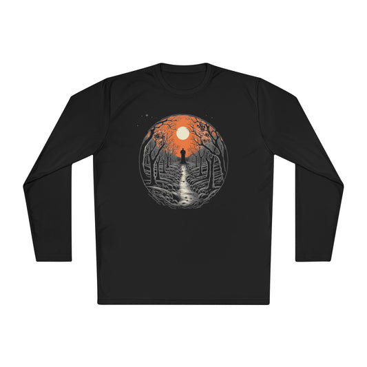 Creepy Cemetery 9 Adult Long Sleeve Tee