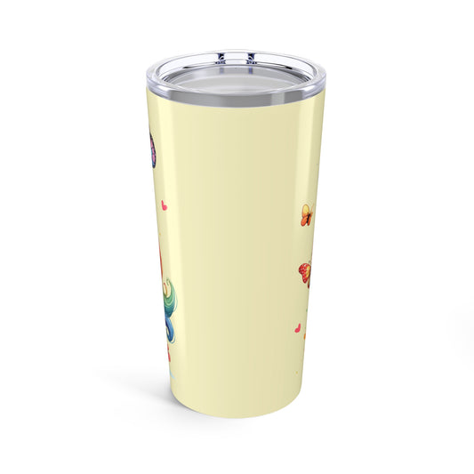 Cutesy Unicorns in Clouds Tumbler 20oz