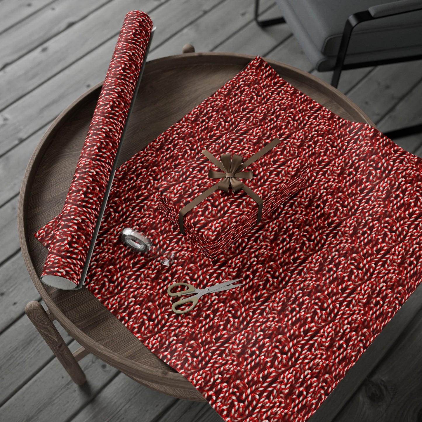 Candy Cane Craze Wrapping Paper