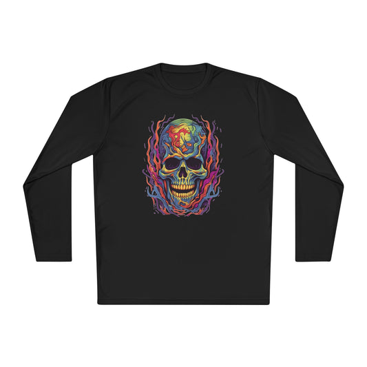 Creepy Bones 15 Adult Long Sleeve Tee