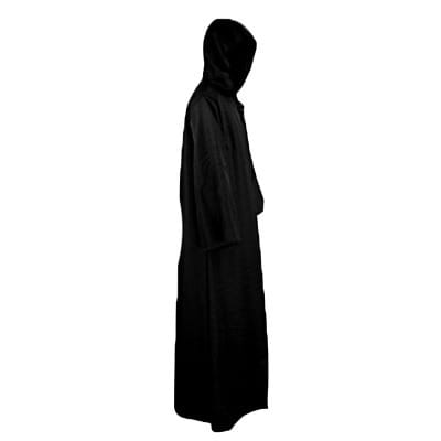 Black or Brown Hooded Robe Halloween Costume