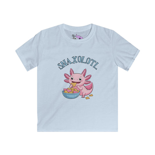 Snaxolotl Youth Softstyle Tee