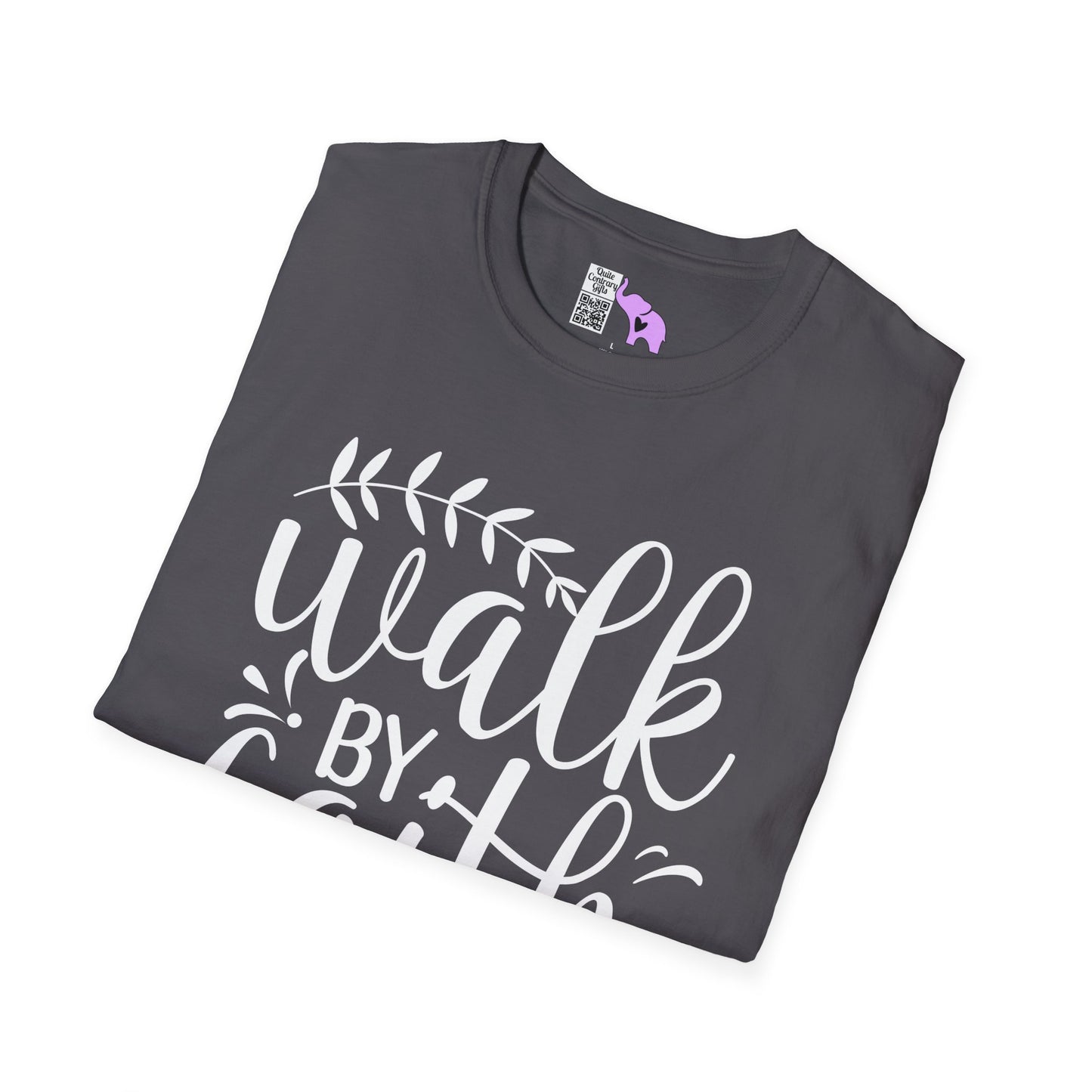 Walk By Faith (2) Adult T-shirt