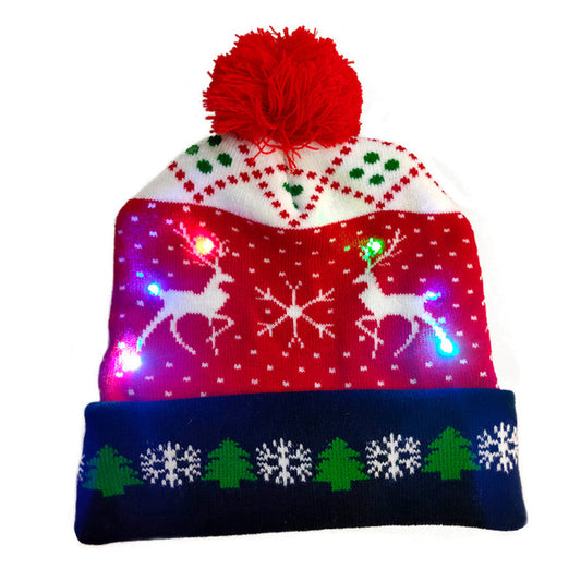 LED Light Up Knitted Beanie Hats