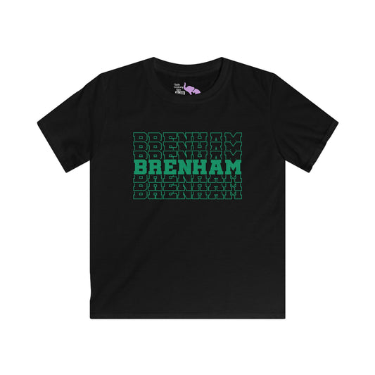Brenham (Stacked) Youth Softstyle Tee