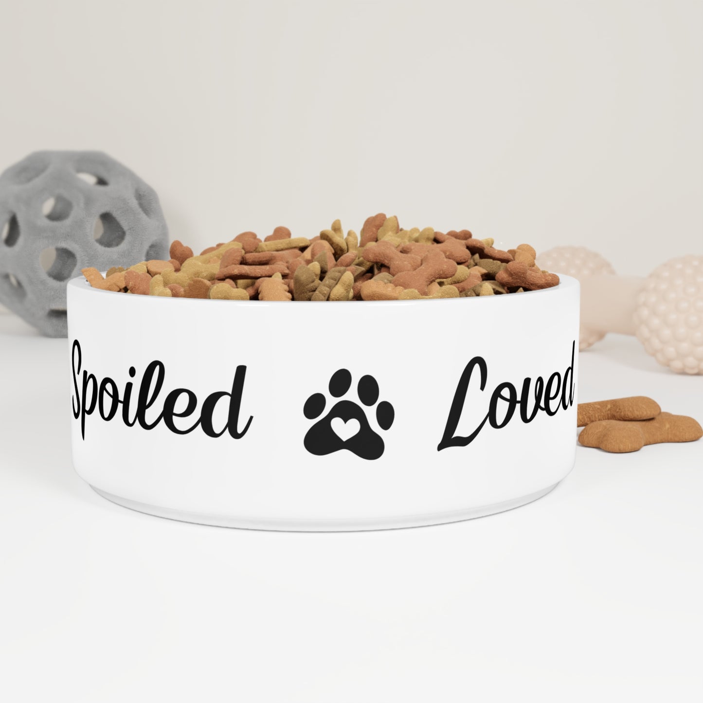 Spoiled & Loved Pet Bowl – Perfect for Pampered Pets