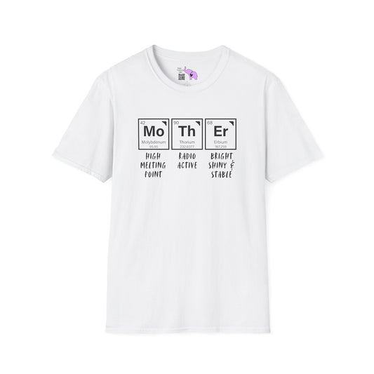 Mother Periodic Table Elements Adult T-shirt